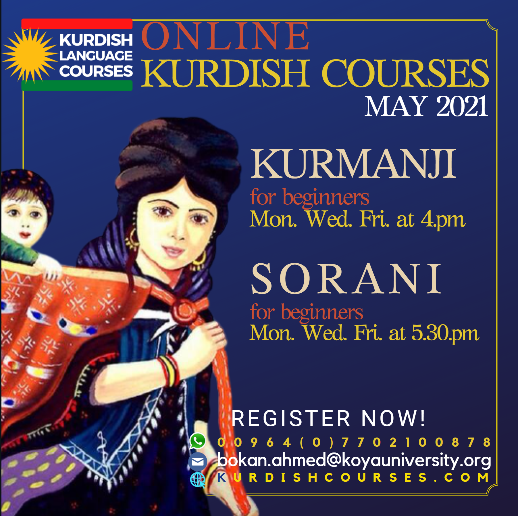 Online Kurdish Courses